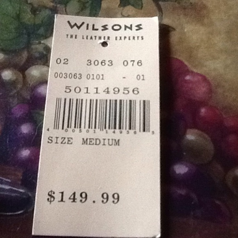 NWT XS/SM genuine leather ,reflective design❤️ - Picture 7 of 8